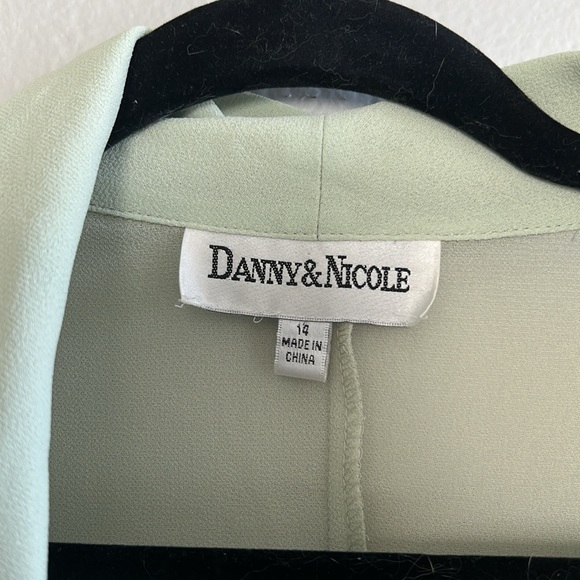 Danny & Nicole Mint Green Blazer - Picture 6 of 9